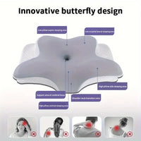 MORPHEAA Oreiller Ergonomique Cervical, Oreiller Papillon à Mémoire de Forme
