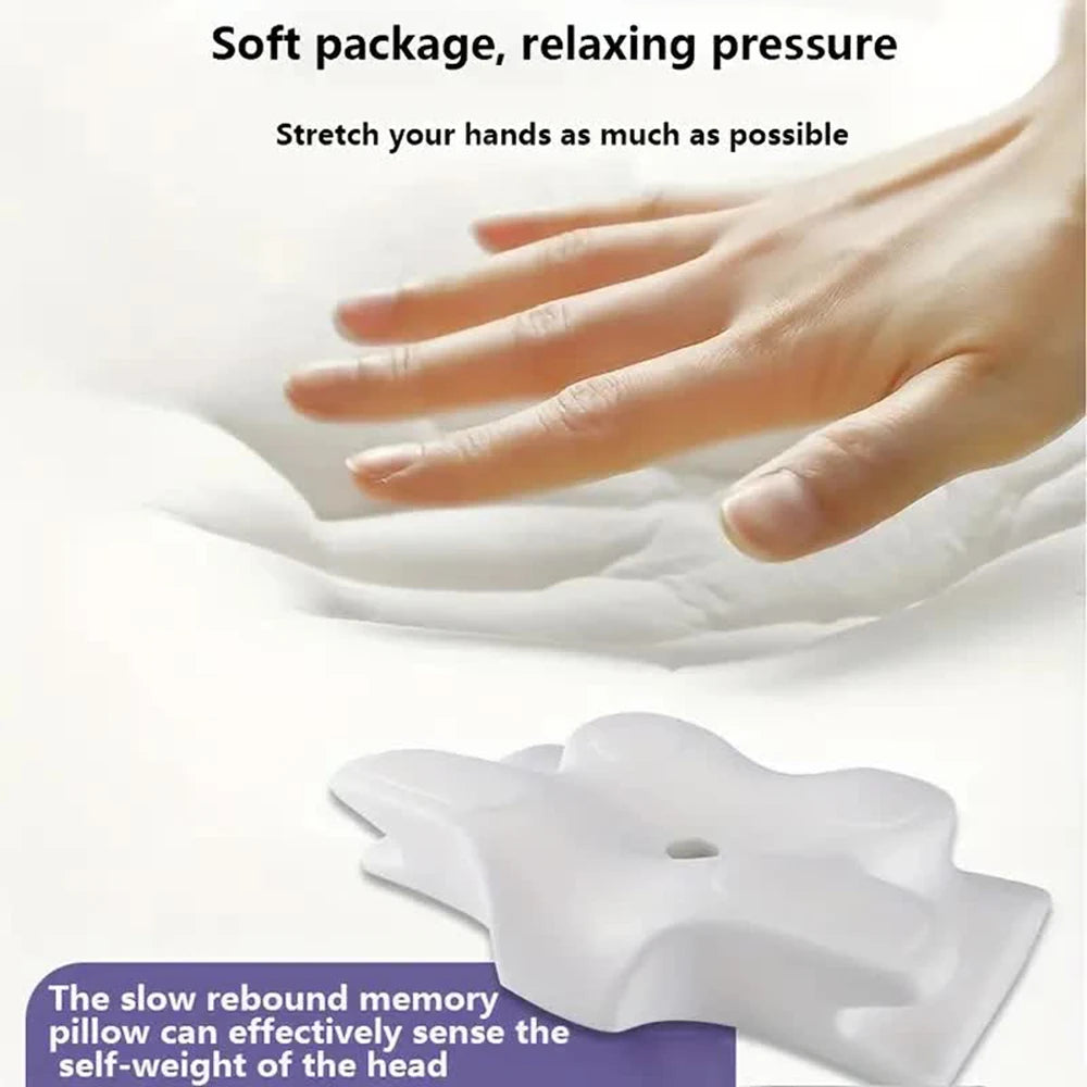 MORPHEAA Oreiller Ergonomique Cervical, Oreiller Papillon à Mémoire de Forme