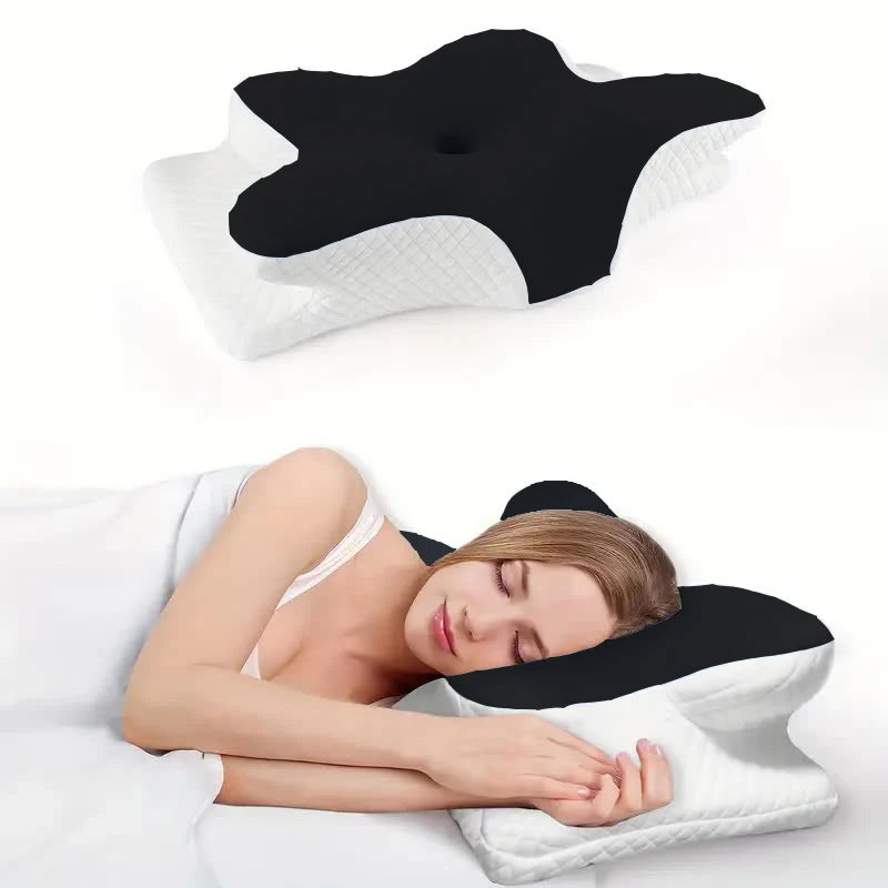 MORPHEAA Oreiller Ergonomique Cervical, Oreiller Papillon à Mémoire de Forme