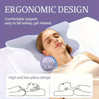 MORPHEAA Oreiller Ergonomique Cervical, Oreiller Papillon à Mémoire de Forme