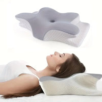 MORPHEAA Oreiller Ergonomique Cervical, Oreiller Papillon à Mémoire de Forme